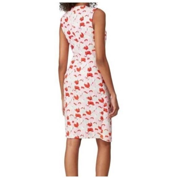 Black Halo Avila Tulip Dress sz 2 - Picture 2 of 6